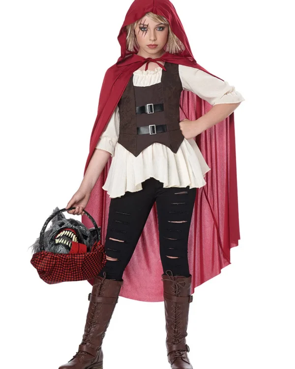 California Costumes Aint Afraid Of No Wolf Girls Costume>Kids Kids Costumes