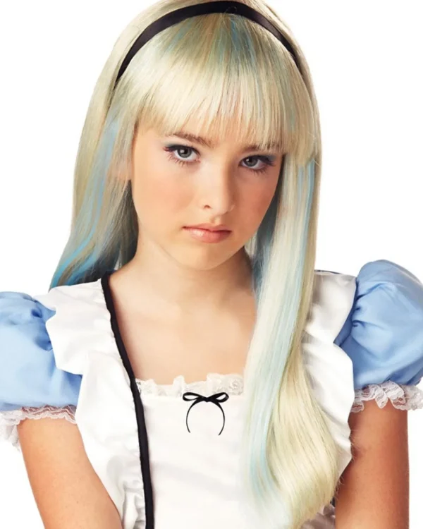 California Costumes Alice Blue And Blonde Wig> Halloween Accessories