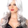 Leg Avenue Allure Long Wavy Grey Wig> Halloween Accessories