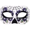 Tomfoolery Anabelle Day Of The Dead Half Mask> Day Of The Dead