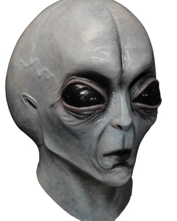 Ghoulish Productions Area 51 Alien Mask> Halloween Masks