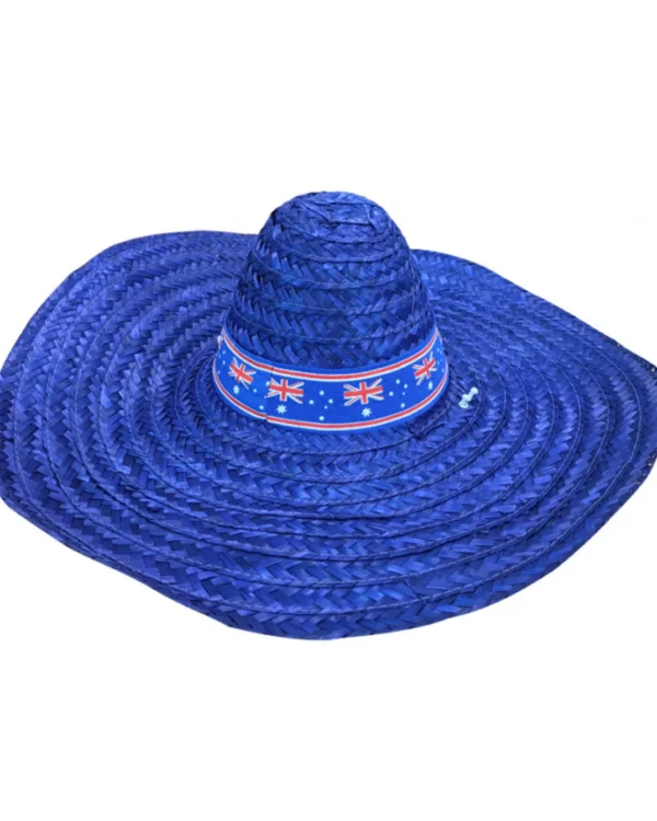 Sweidas Aussie Blue Mexican Sombrero> Halloween Hats