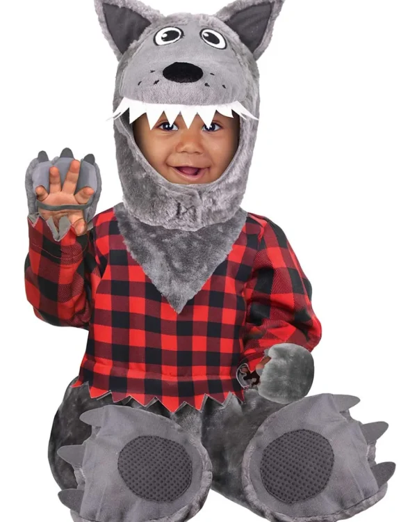 Amscan AU Baby Wolf Toddler Boys Costume>Kids Kids Costumes