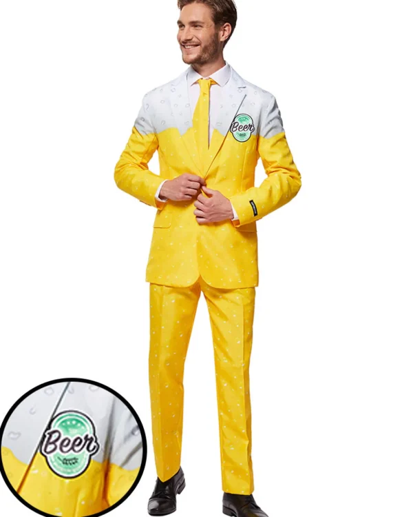 Opposuits Beer Yellow Mens Suitmeister> Opposuits