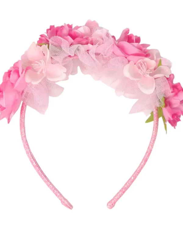 Pink Poppy Bellerina Floral Headband> Halloween Hats