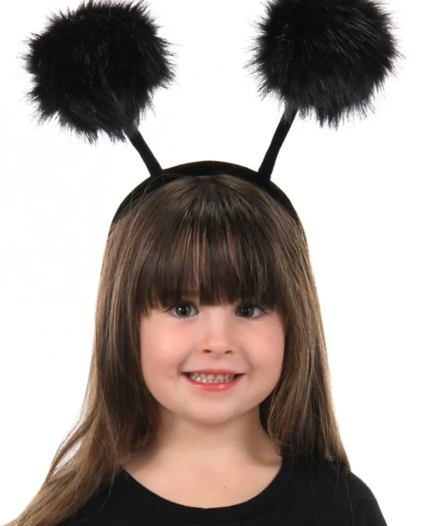 Elope Bendy Bug Pom Antennae Headband> Halloween Hats