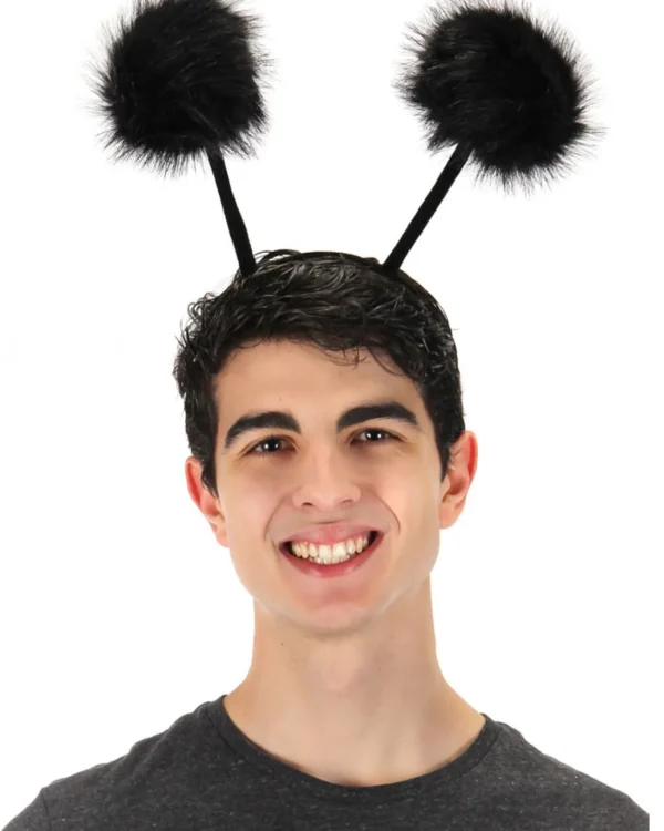 Elope Bendy Bug Pom Antennae Headband> Halloween Hats