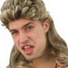 Tomfoolery Billy Mullet Blonde Brown Wig> Halloween Wigs