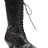 Ellie Shoes Black Amelia Victorian Womens Boots> Halloween Accessories