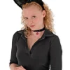 Elope Black Cat Collar Ears And Tail Set> Halloween Hats