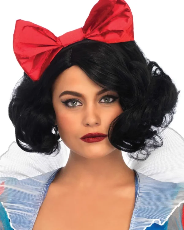 Leg Avenue Black Curly Bob Wig> Halloween Wigs