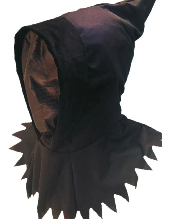 Smiffys Black Ghoul Hooded Mask> Ghosts &Amp; Reapers