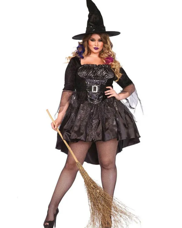 Leg Avenue Black Magic Mistress Womens Plus Size Costume>Women Women's Costumes