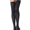 Leg Avenue Black Opaque Thigh High Stockings> Wicked Witches