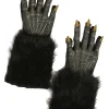 Fun World Black Werewolf Gloves> Halloween Accessories