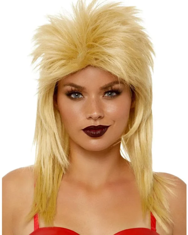 Leg Avenue Blonde Rockstar Wig> Halloween Wigs