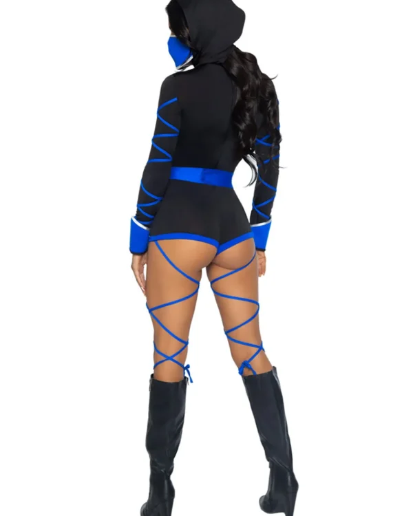 Leg Avenue Blue Dragon Ninja Womens Costume>Women Women's Costumes