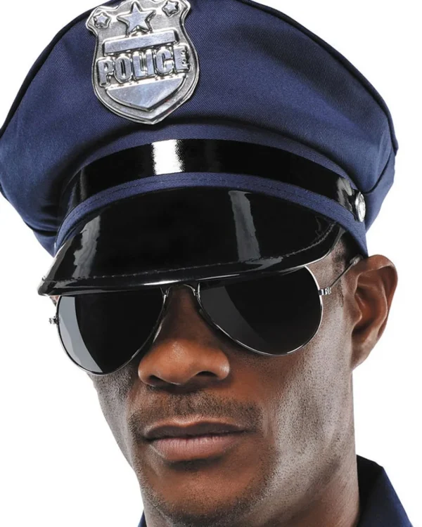 Amscan AU Blue Police Hat> Halloween Hats