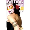 Tinsley Transfers Body Bands Day Of The Dead Temporary Tattoos> Halloween Accessories