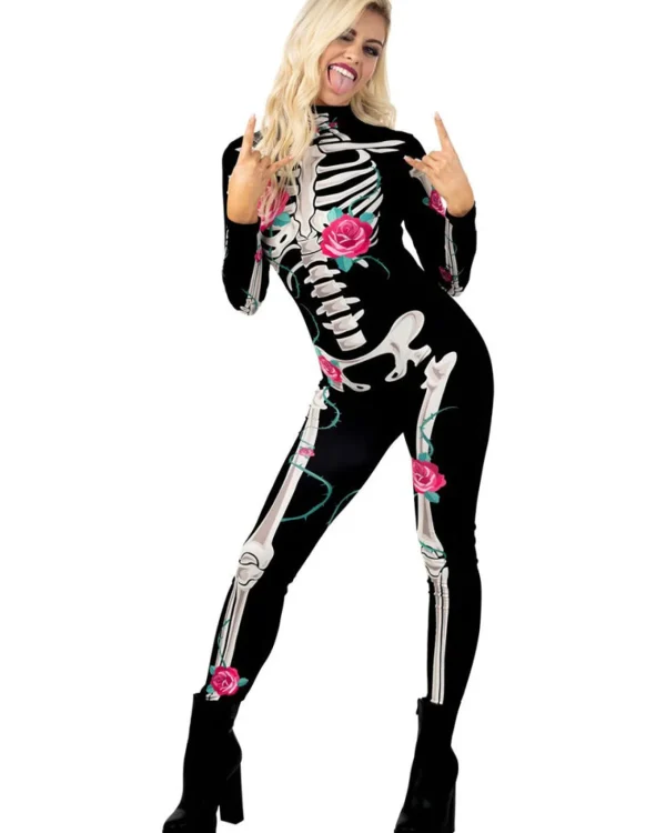 Morphsuits Botanical Skeleton Bodysuit Womens Costume>Women Women's Costumes