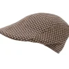 Tomfoolery Brown Tweed Flat Cap> Halloween Hats