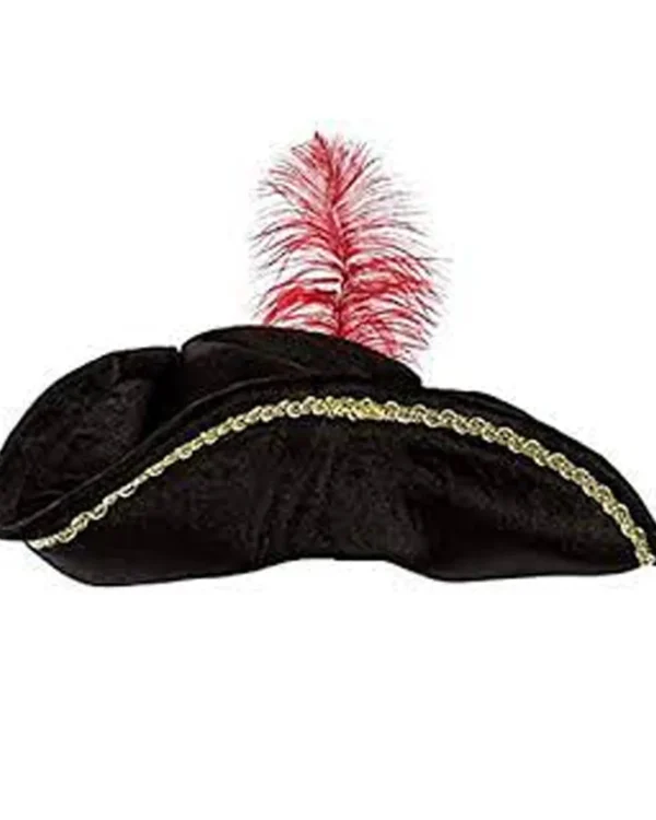 Amscan AU Buccaneer Feather Mens Hat> Halloween Accessories