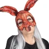 Sarah Mudle Bunny Blood Half Mask> Halloween Masks