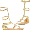 Ellie Shoes Cairo Gold Womens Sandals> Devils &Amp; Angels