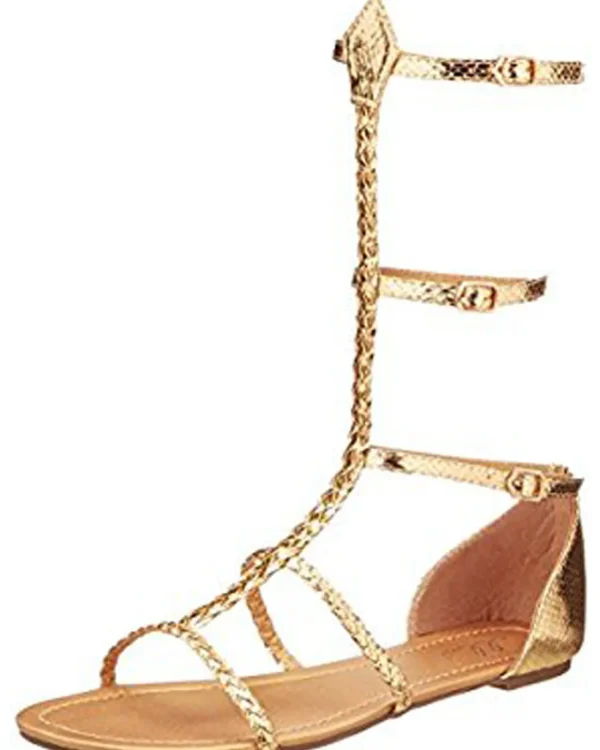 Ellie Shoes Cairo Gold Womens Sandals> Devils &Amp; Angels