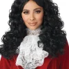 California Costumes Captain Hook Curly Black Wig> Halloween Wigs