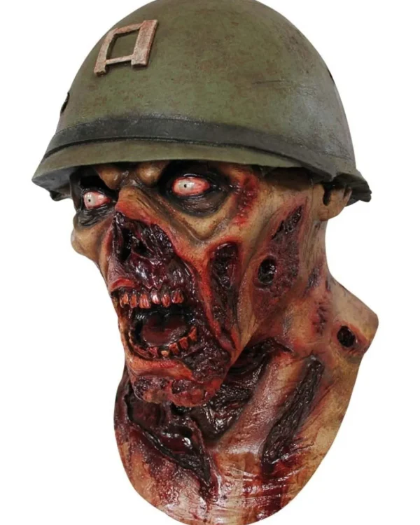 Ghoulish Productions Captain Lester Zombie Mask> Halloween Masks