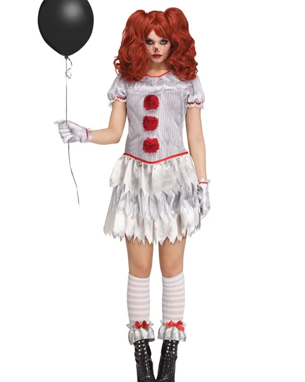 Fun World Carenevil Clown Womens Costume>Women Women's Costumes