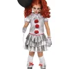 Fun World Carnevil Clown Girls Costume>Kids Kids Costumes