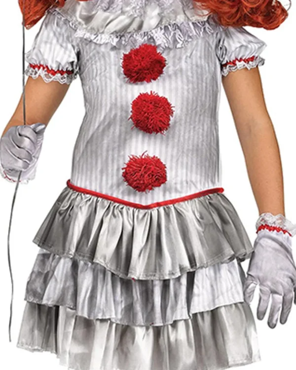 Fun World Carnevil Clown Girls Costume>Kids Kids Costumes