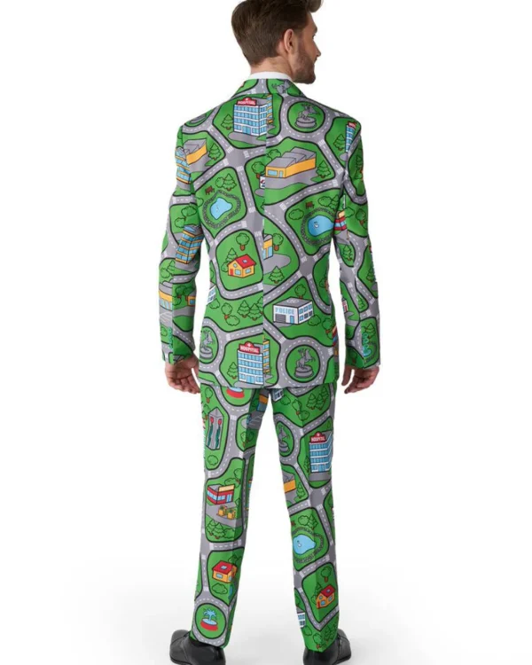 Opposuits Carpet City Green Mens Suitmeister> Opposuits