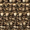 Beistle Catacombs Skulls Backdrop 9.1M> Scary Skeletons