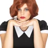 * Chess Queen Deluxe Auburn Red Wig> Halloween Wigs