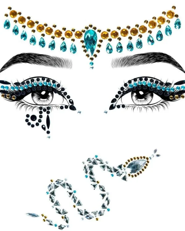 Leg Avenue Cleopatra Adhesive Face Jewels> Halloween Accessories