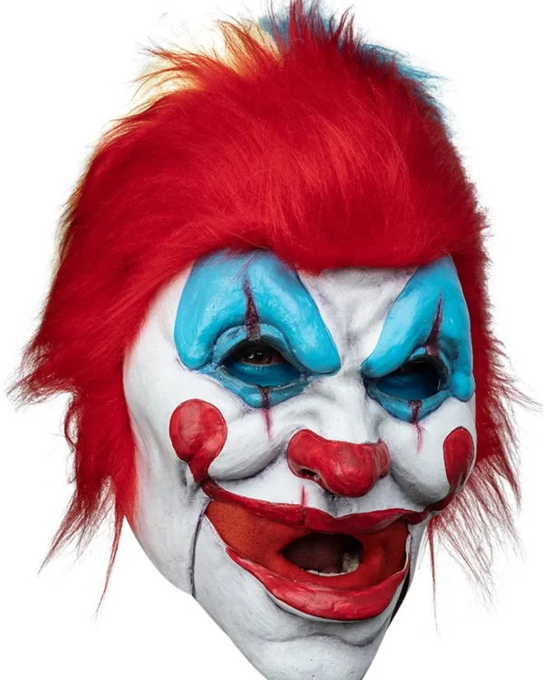 Ghoulish Productions Clown Deluxe Moving Mouth Mask> Halloween Masks