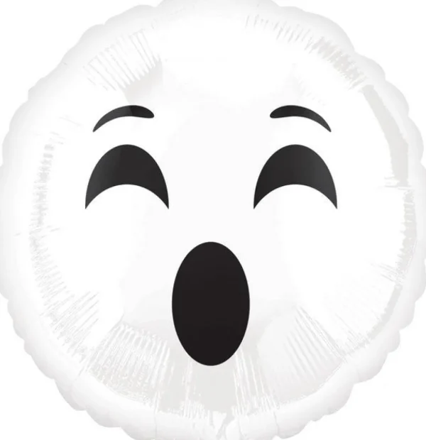 Amscan 45Cm Standard Emoticon Ghost S40> Ghosts &Amp; Reapers