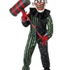 California Costumes Crazy Eyed Clown Boys Costume>Kids Kids Costumes