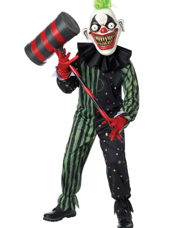 California Costumes Crazy Eyed Clown Boys Costume>Kids Kids Costumes