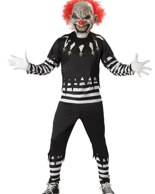 California Costumes Creepy Clown Boys Costume>Kids Kids Costumes