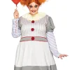 Leg Avenue Creepy Clown Plus Size Womens Costume>Women Women's Costumes