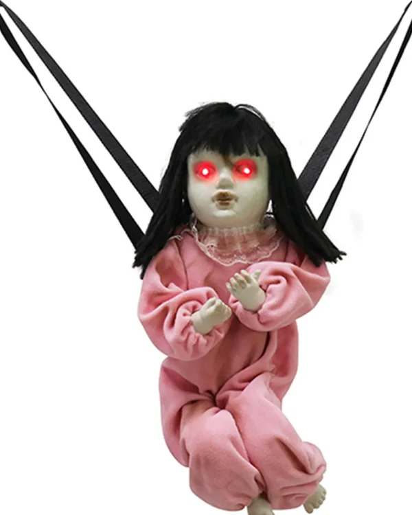 Uncle Bills Creepy Strap On Doll With Sound> Halloween Accessories