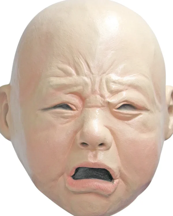 Ghoulish Productions Crying Baby Deluxe Mask> Halloween Masks