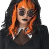 California Costumes Cute N Crafty Short Orange Wig> Halloween Accessories