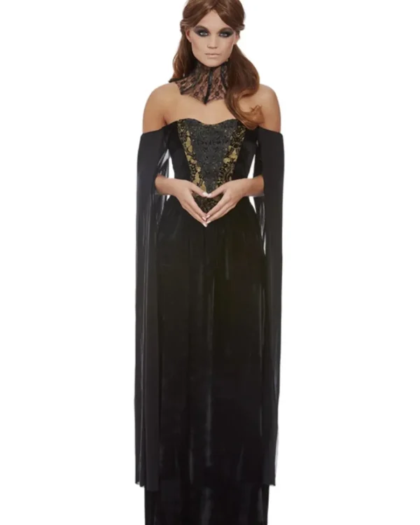 Smiffys Dark Mistress Womens Costume>Women Women's Costumes