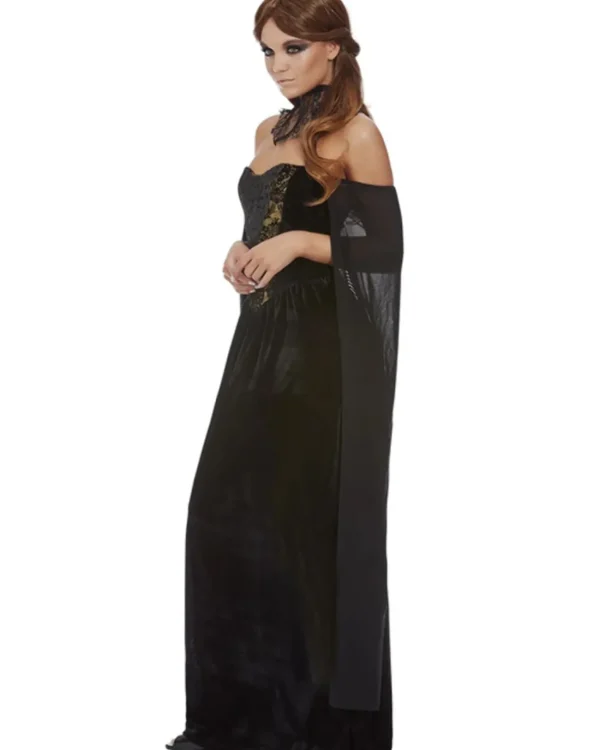 Smiffys Dark Mistress Womens Costume>Women Women's Costumes