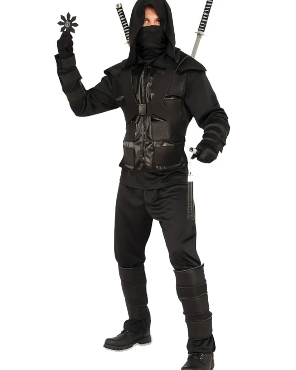 Rubies Dark Ninja Mens Costume>Men Men's Costumes